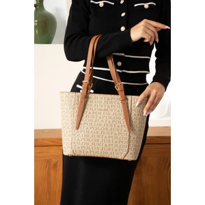 Just Polo Kadın Büyük Boy Çok Gözlü Spor Model Kol Çantası, El ve Omuz Çantası MDS2205