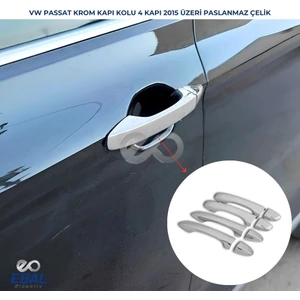 Ebal Oto Vw Passat B8 Krom Kapı Kolu 4 Kapı 2015-2019 P. Çelik