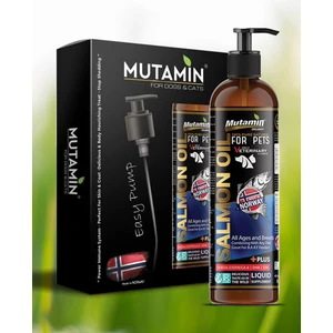 Mutamin Organics Mutamin Evcil Hayvanlar İçin Norveç Somon Yağı 150ml