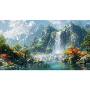 Greatwaterfall Kanvas Tablo