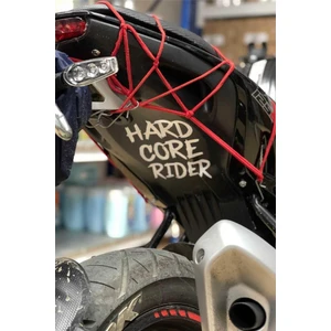 Hard Core Rider Motosiklet Sticker 17 x 13CM