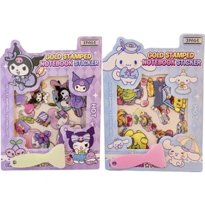 Kuromi & Cinnamoroll Şeffaf Sticker 2'li Set