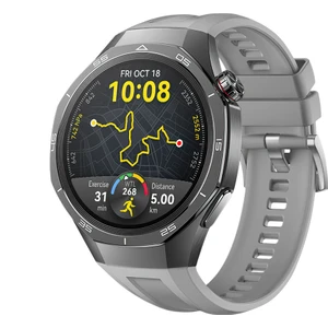 Huawei Watch Gt5 Pro 46MM Ile Tam Uyumlu Kordon Metal Tokalı Yumuşak Silikon Kordon Kayış