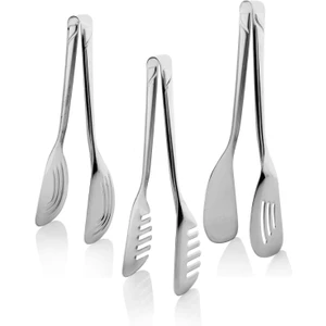 Kitchen Bella Paslanmaz Çelik Çok Amaçlı Mutfak Maşa Seti