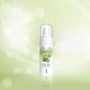 Aleovera Yüz Temizleme Köpüğü Nemlendirici , Vegan % 99 Aloevera