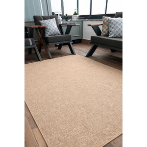 Melaris Halı Milla Naturel Jüt Halı Örme Kilim Sisal Hasır Halı Mutfak Balkon Halısı