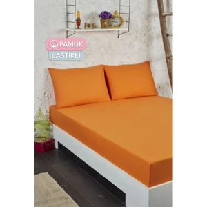 Denizli Çeyiz Pamuk 57 Tel Lastikli Çarşaf Takımı