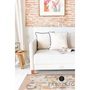 Pamuklu Keten Sade Kırlent Kılıfı 1 Adet 43 x 43 cm