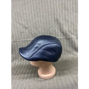 Fast Style Deri Kasket Şapka