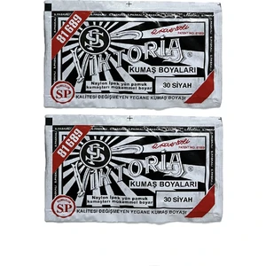 Siyah Kumaş Boyası Viktoria 10GR 2ADET