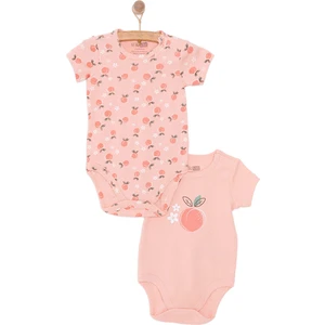 Hellobaby Kız 2li Kısa Kol Body Kız Bebek