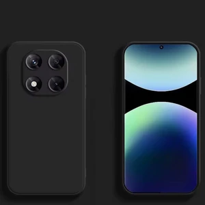 M.TK Moveteck Xiaomi Redmi Note 14 Pro Plus Kılıf Lansman Kamera Korumalı Içi Kadife Yumuşak Renkli Silikon Mat Hisli Süet Liquid