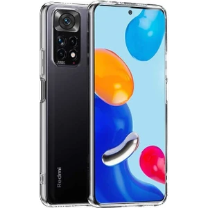 Xiaomi Redmi Note 11 Pro Uyumlu Kılıf Zebana Şeffaf Soft Silikon Kılıf Şeffaf