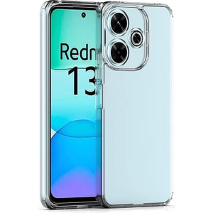 Xiaomi Redmi 13 Uyumlu Kılıf Zebana Şeffaf Soft Silikon Kılıf Şeffaf