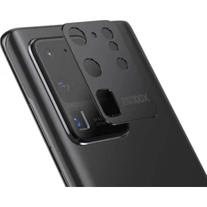 Samsung Galaxy S20 Ultra Kamera Lens Koruma Camı Siyah