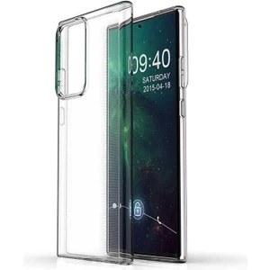 Samsung Galaxy Note 20 Ultra 5g Uyumlu Kılıf Zebana Şeffaf Soft Silikon Kılıf Şeffaf