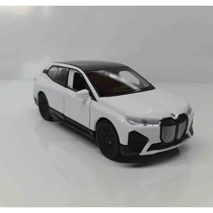 1:32 Ölçek Bmw Ix// Çek-Bırak 12 cm Metal Araba