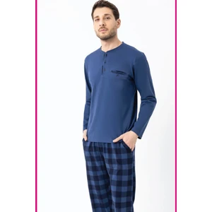 Erkek Ekoseli Pijama Takımı