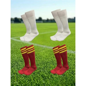 Futbol Çorabı 4 Lü Çocukve Yetişkin