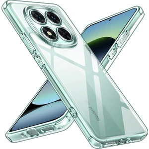 M.tk moveteck Xiaomi Redmi Note 14 Pro Kılıf Kamera Çıkıntılı Korumalı Renksiz Yumuşak Şeffaf Silikon Kapak