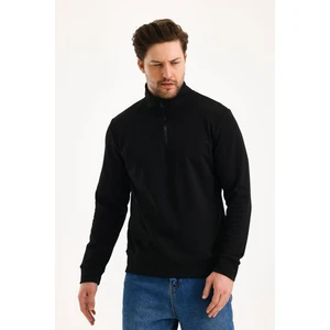 Cavla Collection Unisex Yarım Fermuarlı Dik Yaka Sweat