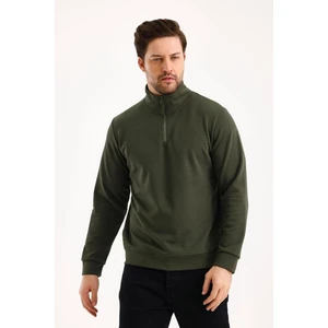 Cavla Collection Unisex Yarım Fermuarlı Dik Yaka Sweat