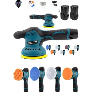 OG Germany Steel Alman V999 Şarjlı Araç Parke Mermer Ahşap Polisaj Pasta Cila Parlatma Makinesi