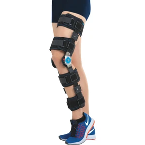 Yan Barlı Ayarlanabilir Eklemli Diz Ortezi Uzun