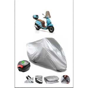 Rks Ltr 125 Arka Çanta Uyumlu Motosiklet Branda Su Geçirmez Dayanıklı Kumaş