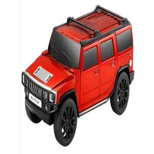 WS590 Model Jeep Araba Tws Müzik Çalar Kolon Bluetooth Hoparlör Speaker 8 Watt Fm Radyo Sd Kart USB