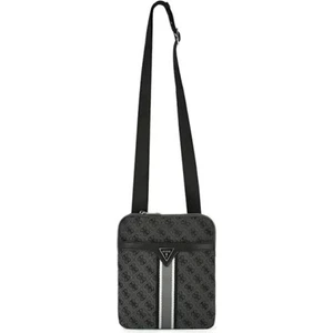 Erkek Siyah Crossbag 4g Logolu Çanta