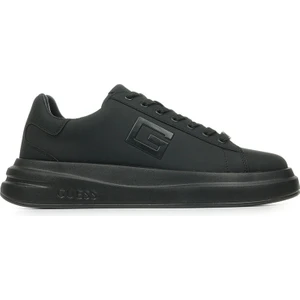 Erkek Siyah Elba Logolu Sneaker