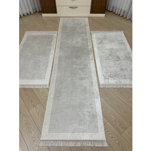 Allgelsin yatak Odası Halısı Seti 3 'lü Yatak Odası Halı Takımı 2 Adet 80X150 1 Adet 80X300 cm Halı Seti