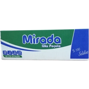 Garson Katlama Peçete 33x33 Çift Kat 100'lü 12 Paket 1 Koli