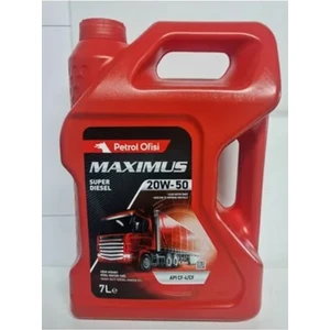 Petrol Ofisi Maxımus 20W-50 7 Lt Motor Yağı 2024 Üretim