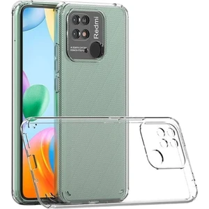 Redmi 10A Uyumlu Şeffaf Silikon Kılıf - Kamera Korumalı Esnek Tam Koruma Kapak