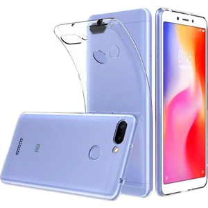 Redmi 6A Uyumlu Şeffaf Silikon Kılıf - Kamera Korumalı Esnek Tam Koruma Kapak