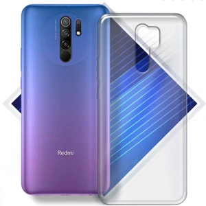 Redmi 9 Uyumlu Şeffaf Silikon Kılıf - Kamera Korumalı Esnek Tam Koruma Kapak