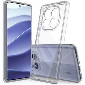 Redmi Note 14 Pro Plus Uyumlu Şeffaf Silikon Kılıf - Kamera Korumalı Esnek Tam Koruma Kapak