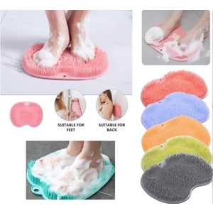 Mırıl Shop Vantuzlu Banyo Sırt Fırçası Ve Masaj Matı
