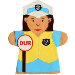 Anki Toys Meslekler El Kuklası Trafik Polisi