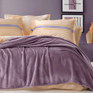 Bedding Olenna Çift Kişilik Wellsoft Battaniye - Kül Moru
