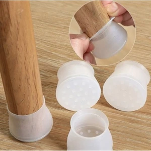 Sinerji Shop Masa ve Sandalye Ayak Koruyucu Silikon 12 Adet