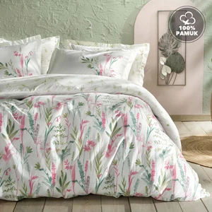 Bedding Hana Tek Kişilik Ranforce Nevresim Takımı - Pembe