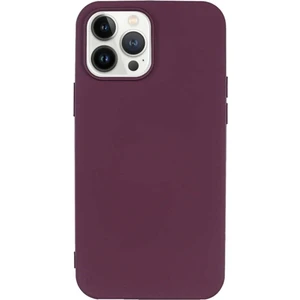 Piyasa Sepeti Apple iPhone 14 Pro Max 6.7'' Ince Mat Silikon Kılıf Mor