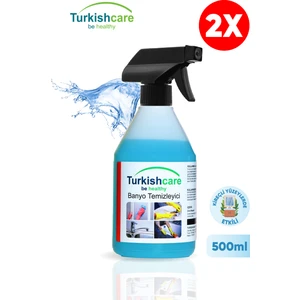Banyo Ve Kireç Sökücü Temizleyici Sprey 500 ml 2'li Paket