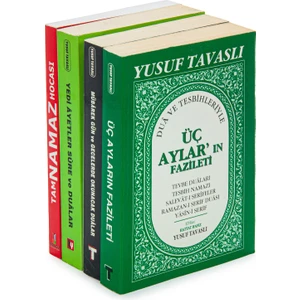 İhvan Online Yusuf Tavaslı Dua Kitapları Seti - Tam Namaz Hocası, 7 Ayetler Yasini Şerif, Üç Ayların Fazileti ve Mübarek Gün Duaları