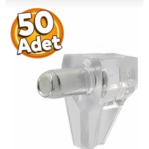 Kristal Raf Pimi Şeffaf (50 Adet)