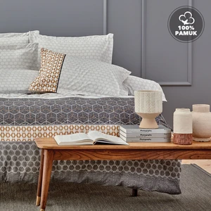 Bedding Taren Ranforce Tek Kişilik Nevresim Takımı - Gri