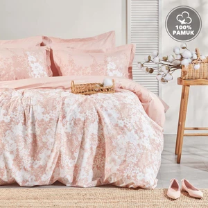 Bedding Andressa Çift Kişilik Ranforce Nevresim Seti- Blush